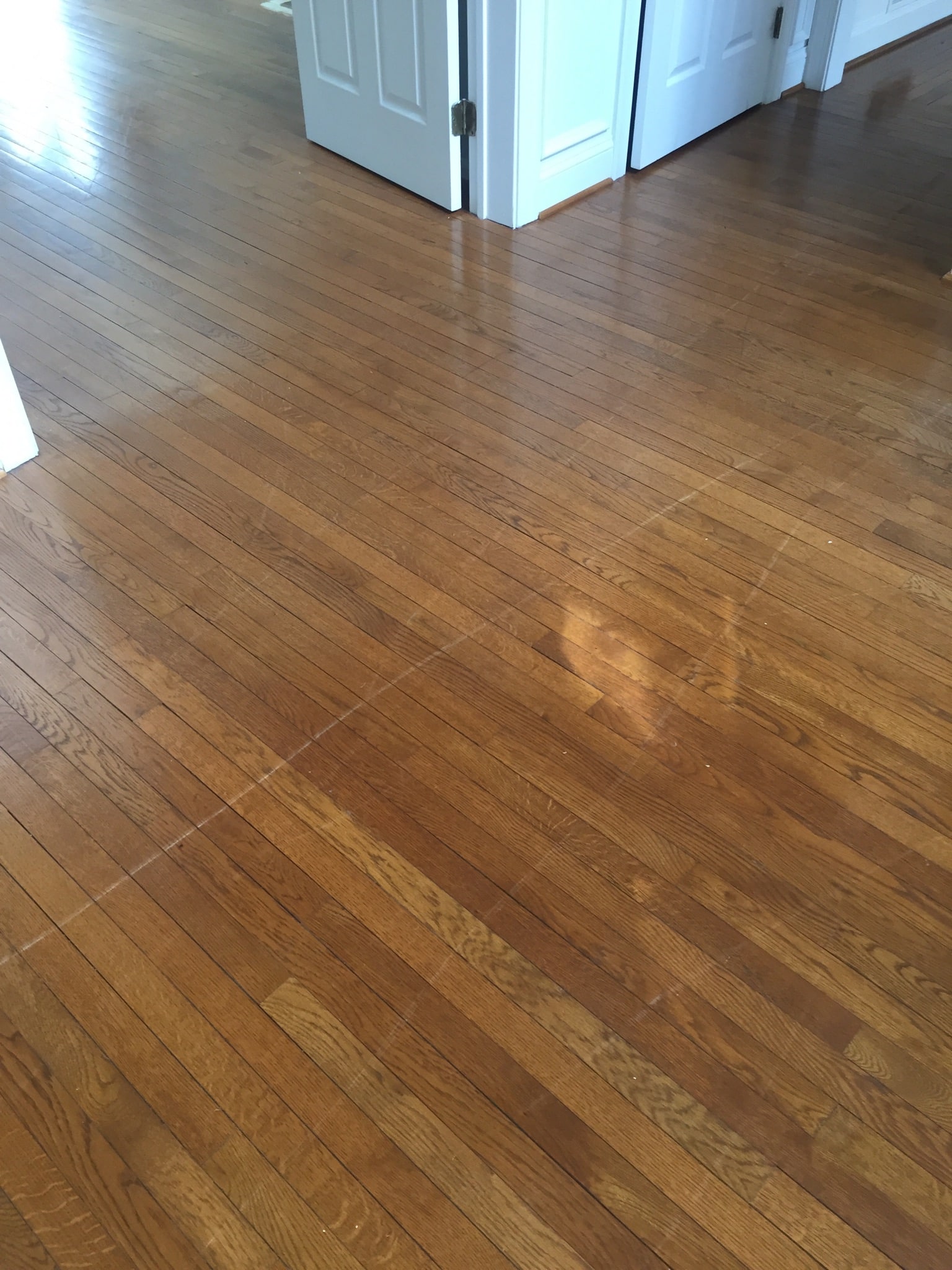 Hardwood Flooring with scratches